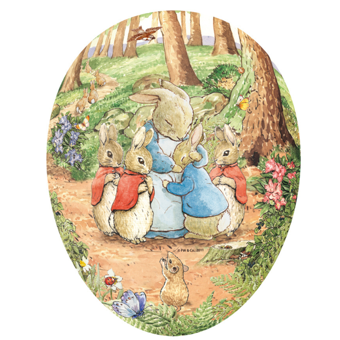 Easter Egg Containers (12cm) - Peter Rabbit (Beatrix Potter)